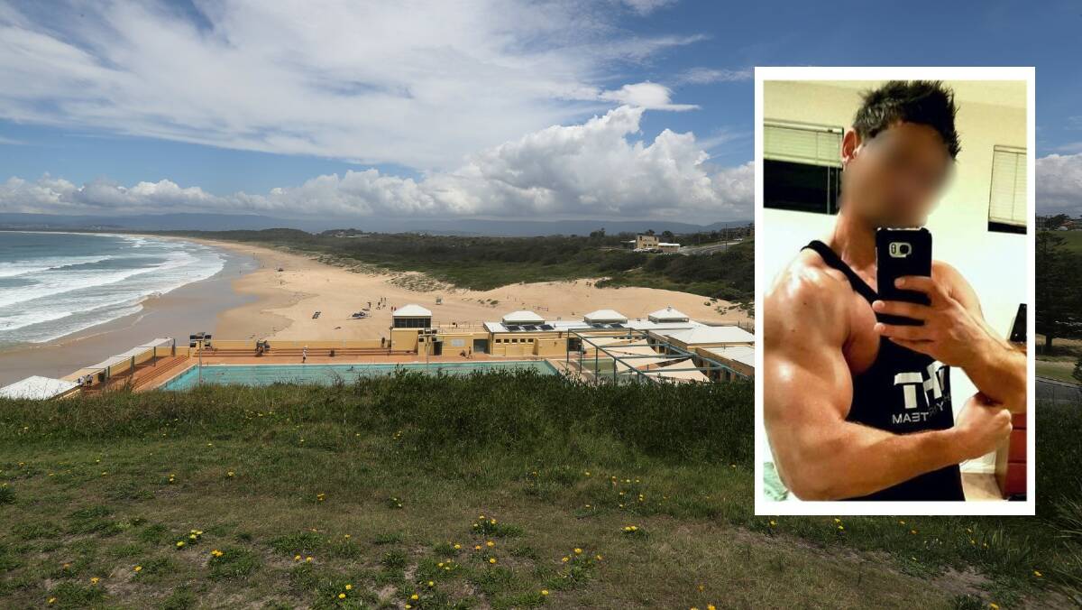  Cassie Bryan said she was approached by a man at Port Kembla Beach about 7am.