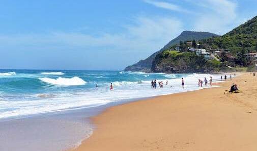 A woman was rescued from the surf at Stanwell Park Beach on Sunday. File picture