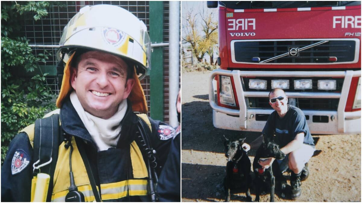 Bullying within NSW Fire and Rescue destroyed Mr Simms' passion for fire fighting.