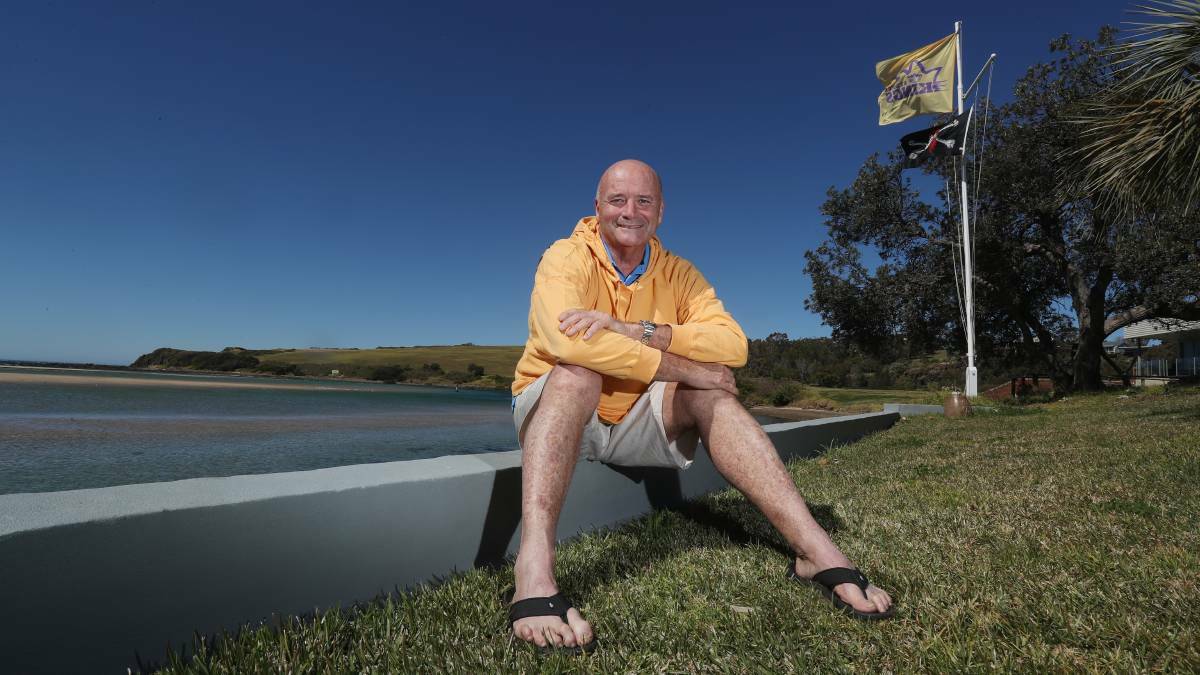 The multimillionaire who spends his weekends paddling Minnamurra River