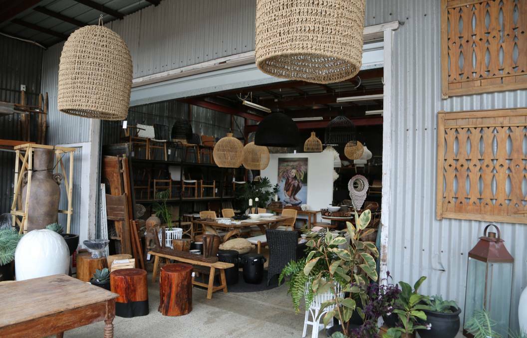 Homewares store 55 Parrots will open the doors to its new warehouse space at Timber Mill Studios this long weekend. Photo: Greg Ellis