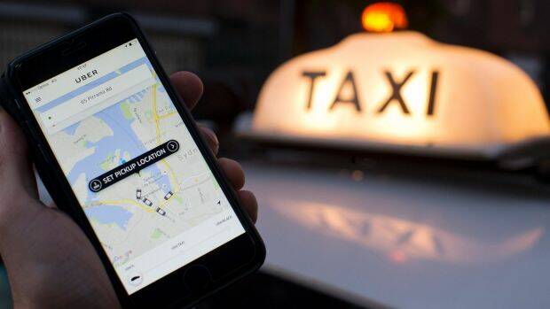Uber has warned customers surge pricing will be at its greatest between midnight and 3am on New Year's Eve. Photo: Ryan Stuart

