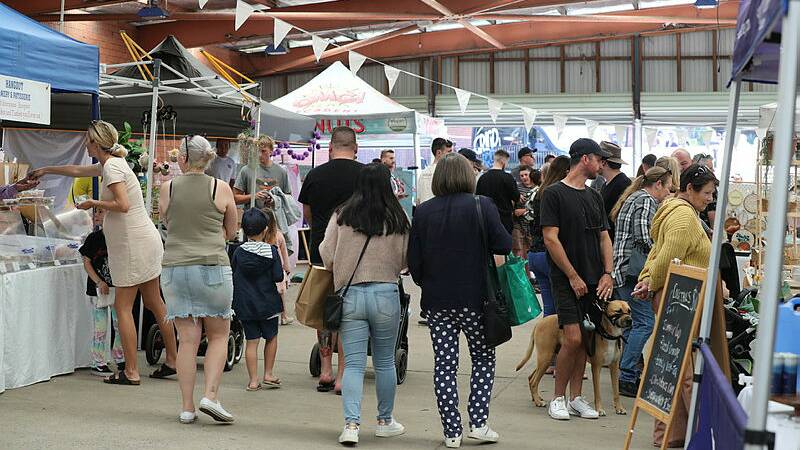The undercover area of the Bulli markets. 
