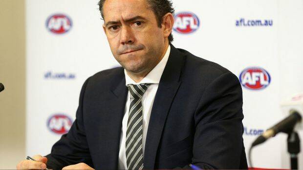 'Truly sorry': Former senior AFL staffer Simon Lethlean. Photo: Getty Images
