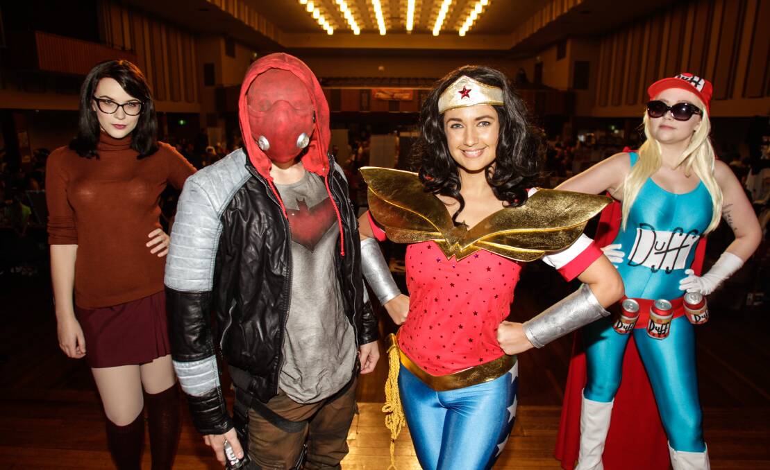 CosPlay stars at a previous Comic Gong. Picture: ACM