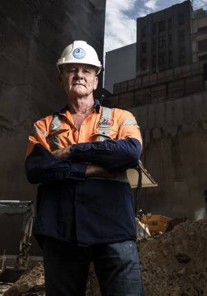 Peter McClelland of suicide prevention charity Mates in Construction. Photo: Nic Walker