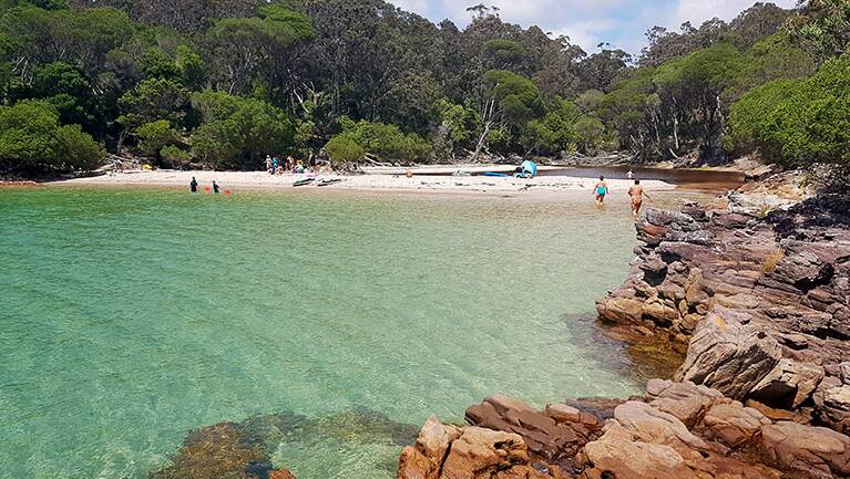 Bittangabee Bay in Ben Boyd National Park. Photo: Skip to contentNSW National Parks and Wildlife Service
