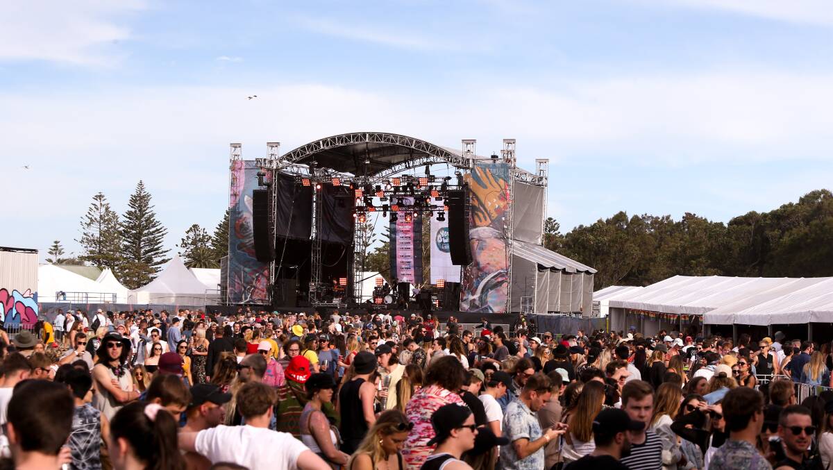 File image of a music festival. Picture: ACM