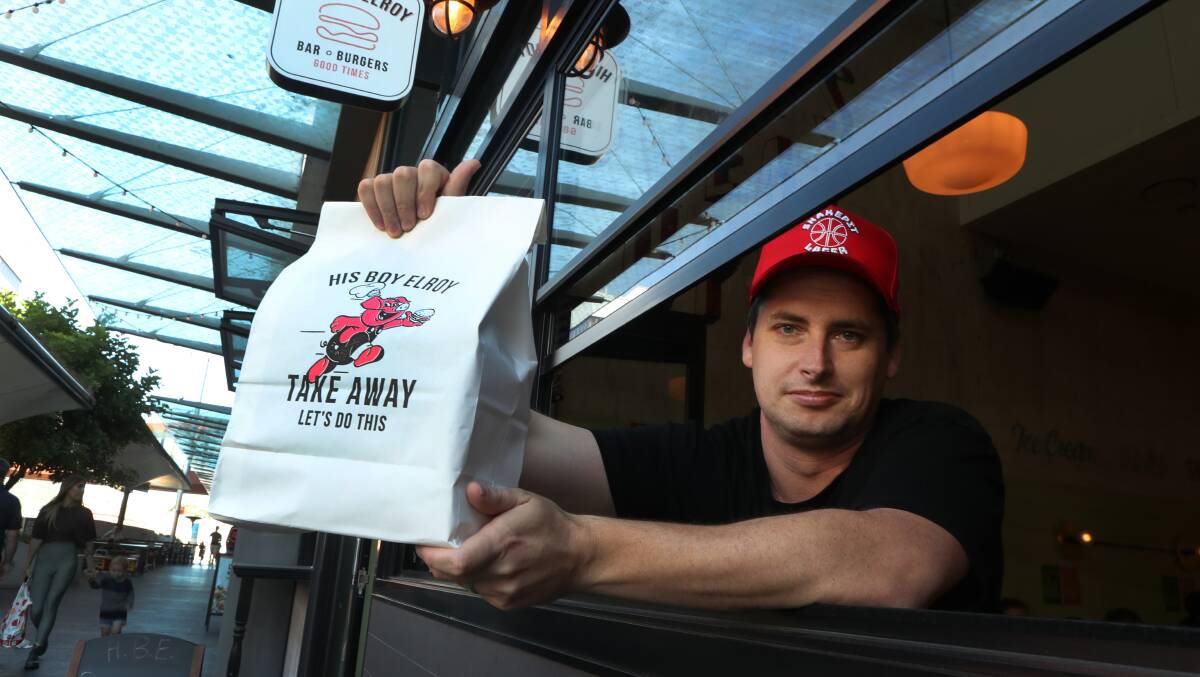 Lachlan Stevens at His Boy Elroy in Wollongong is offering takeaway throughout the lockdown.
