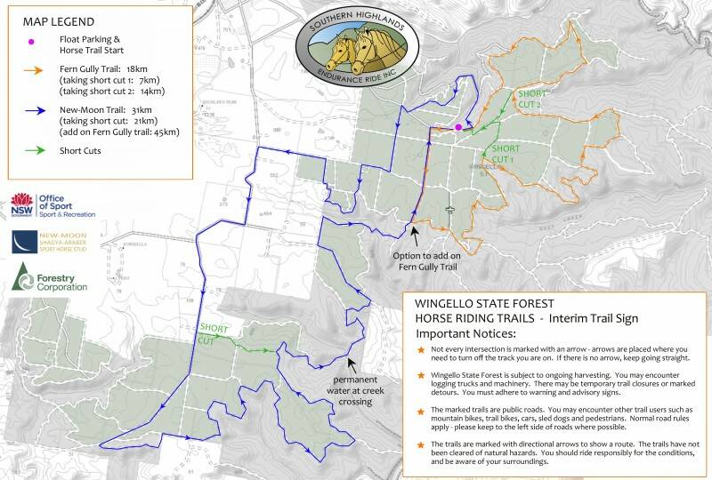 New Southern Highlands horse riding trails open in state forest