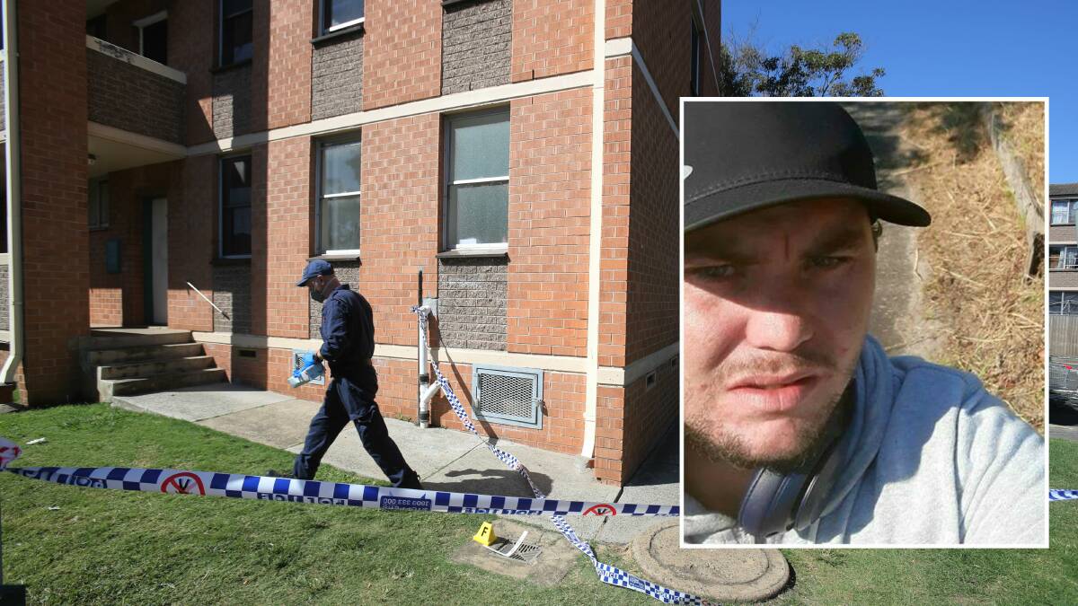 Thomas Mook has been refused court bail amid allegations he used a blow torch on the machete attack victim at a Warrawong public housing block. Inset: Facebook