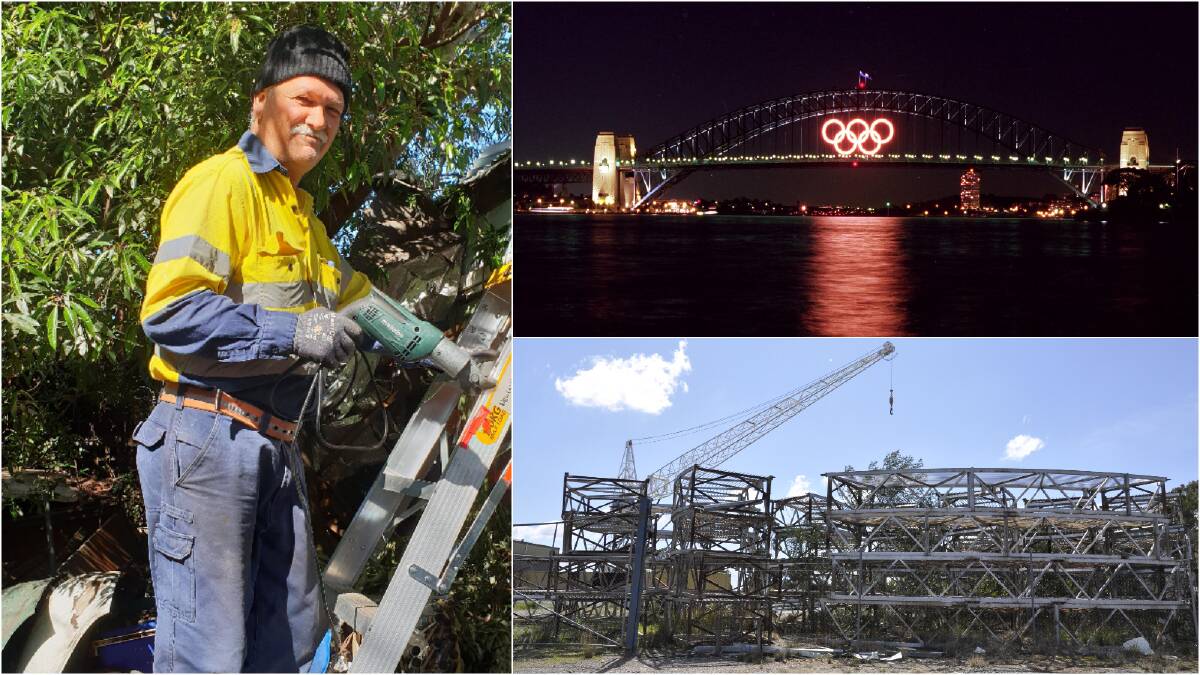 Newcastle electrician Tony Stavropoulos says he'll be happy just to get his money back on the rings. Photo supplied.
