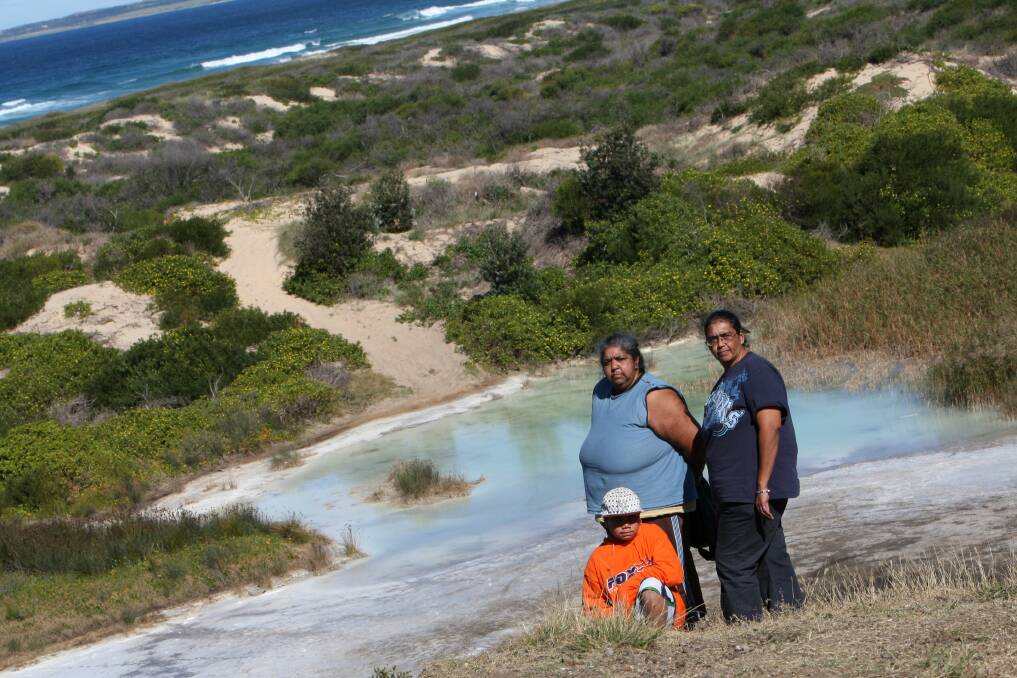 The Coomaditchie custodians were devastated after a mysterious aqua sludge was dumped in the ecologically sensitive area in 2008. 