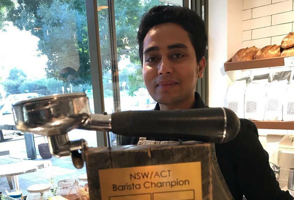 Moonacres barista Mahbub Alam (inset) was named the Accor Hotels NSW/ACT Best Barista Award in early March.