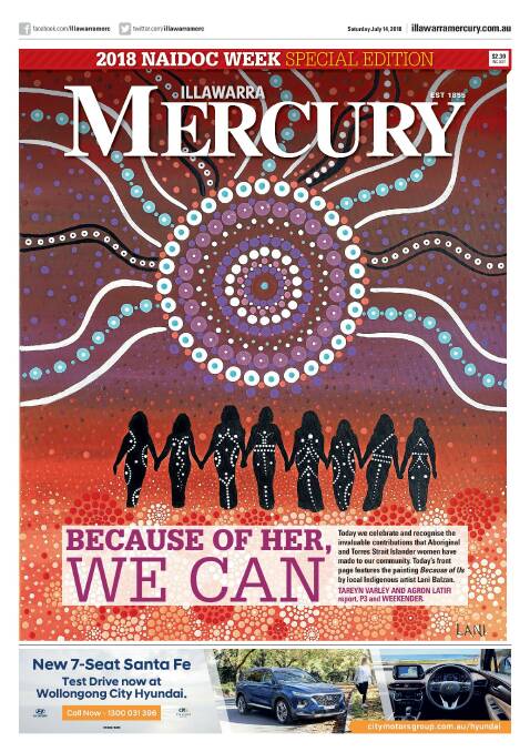 Front page of the Mercury, July 14, 2018.