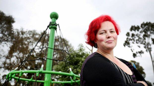Early childhood educator Kylie Grey says she can't afford the cost of living. Photo: Nicole Cleary
