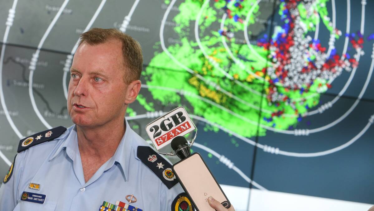 NSW State Emergency Services Commissioner Mark Smethurst has resigned. Photo: Adam McLean