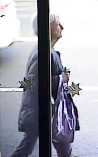 Police would like to speak to the woman in the CCTV image. She is not considered a person of interest.