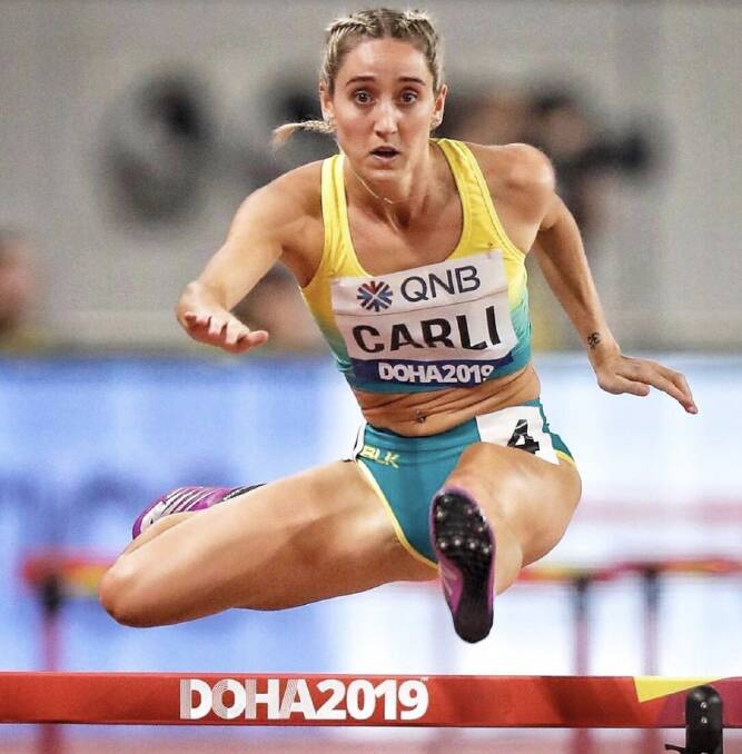 Sarah Carli will travel to Japan to compete in Olympic qualifying events. Picture: Supplied
