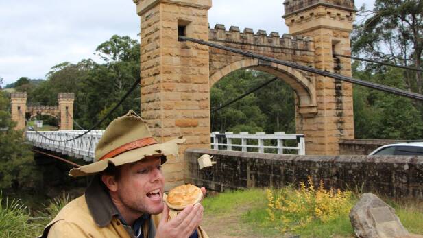Kangaroo Valley is known for its historic suspension bridge, and also its pies. Photo: Dave Moore

