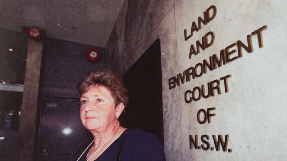 Helen Hamilton at the NSW Land and Environment Court.
