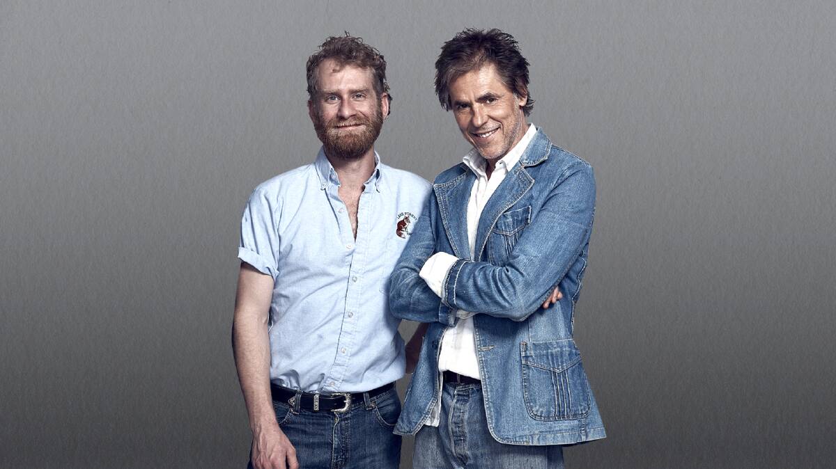 Tim Freedman and Ollie Thorpe of the new Americana act Whitlams Black Stump Duo.