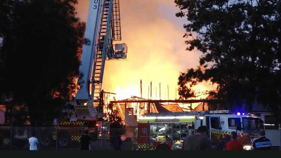 Corrimal High fire: what you need to know