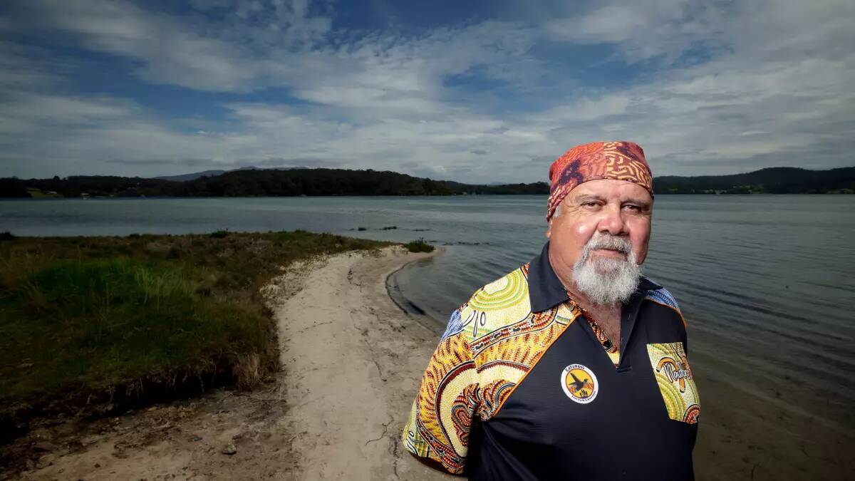 Wally Stewart, applicant for the far south coast native title claim, and advocate for the NSW Aboriginal Fishing Rights Group. Picture by Sitthixay Ditthavong
