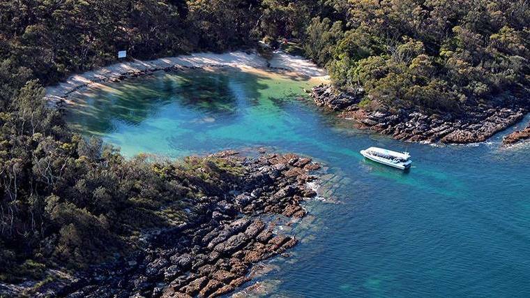 Damage from continued wet weather has rendered much of the Beecroft Peninsula inaccessible. Picture by Bayside Aerial Images.