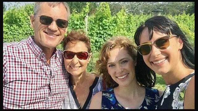 Lars Falkholt, his wife Vivian, and their daughters Annabelle and Jessica died as a result of the Princes Highway crash. Picture: Facebook.