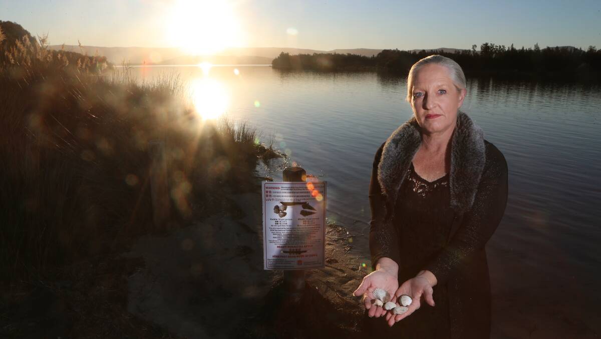 Shellharbour councillor Kellie Marsh has lodged a motion for Tuesday night's council meeting proposing a temporary ban on cockle collecting. Picture: Sylvia Liber 