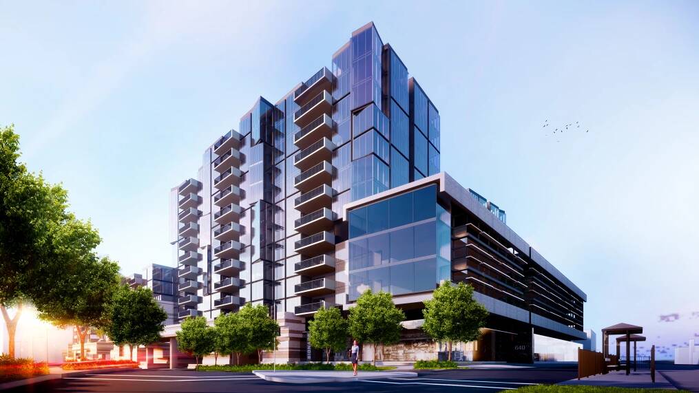 An artist's impression of Melbourne property developer Salta's new build-to-rent project at Victoria Gardens. Photo: Salta Properties