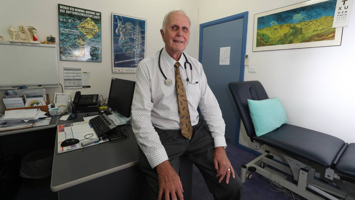 Dr Robert Yarrow of Fairy Meadow Medical Practice is retiring. Picture by Robert Peet