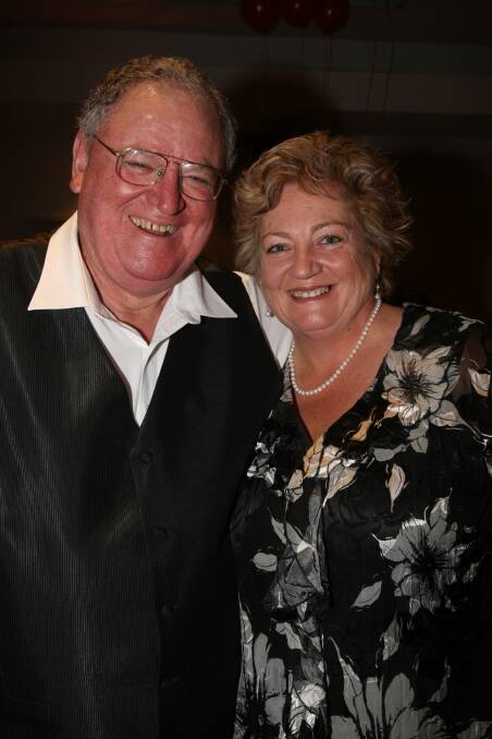 Peter Newell and his wife Judy at his 60th birthday celebrations in 2009.