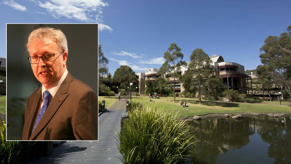 The global search to replace departing University of Wollongong Vice-Chancellor Professor Paul Wellings (pictured) has begun. Photo: Adam McLean
