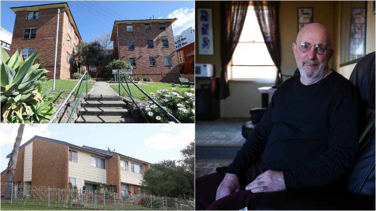 While acknowledging the stigma surrounding it, 69-year-old retiree Tony Butson said social housing was there when he needed a home. Picture: Adam McLean