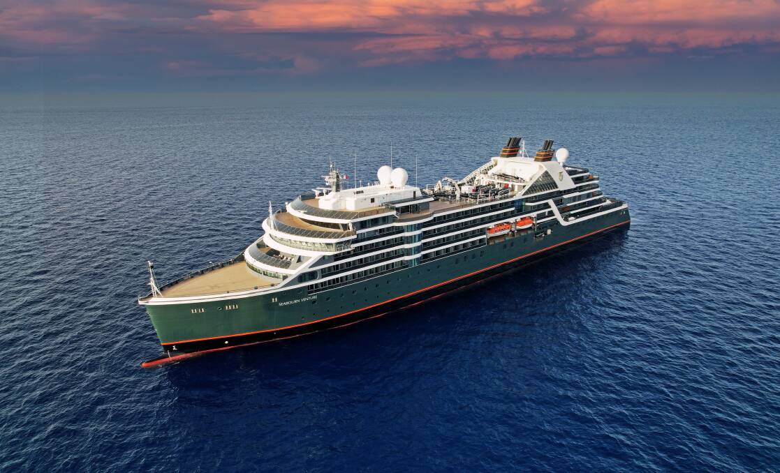 The Seabourn Venture takes luxury cruising to a new level. Picture supplied.