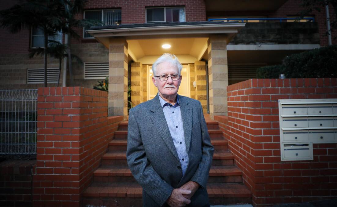 EMERGENCY: Blackbutt resident John Finkernagel is concerned about the lack of crisis accomodation in the Illawarra. Picture: Adam McLean.