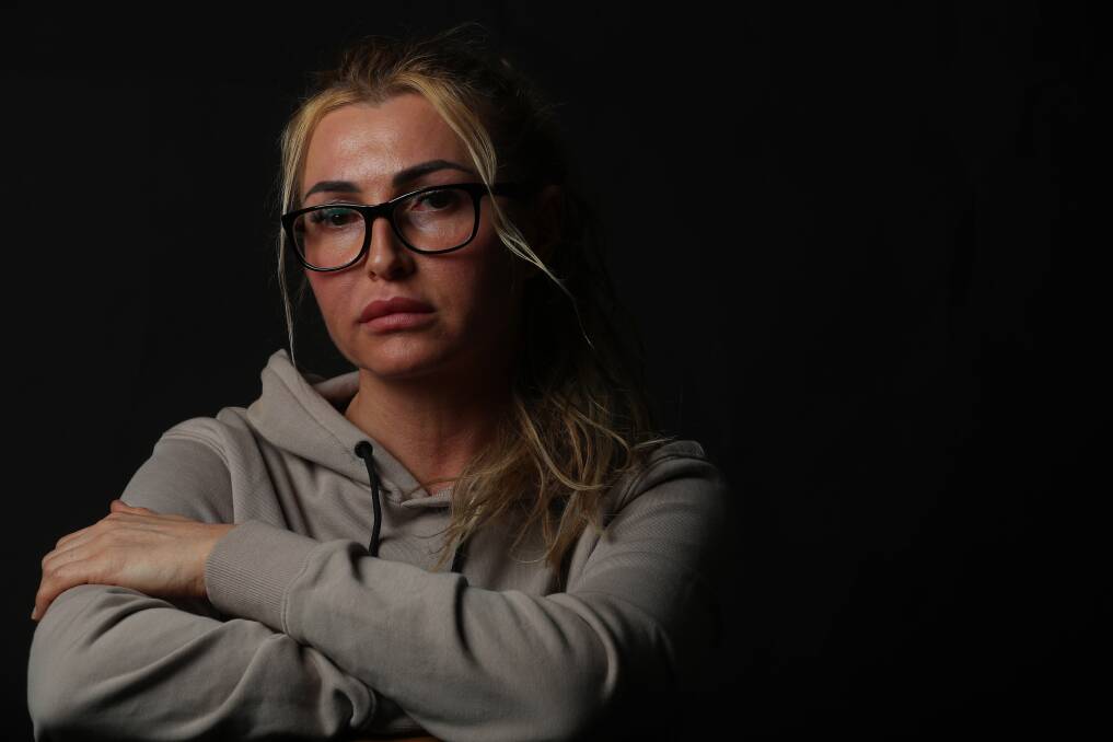 SPEAKING OUT: Aneta has spoken about her experience of domestic violence while on a spousal visa in the hopes it will help others. Picture: Robert Peet.