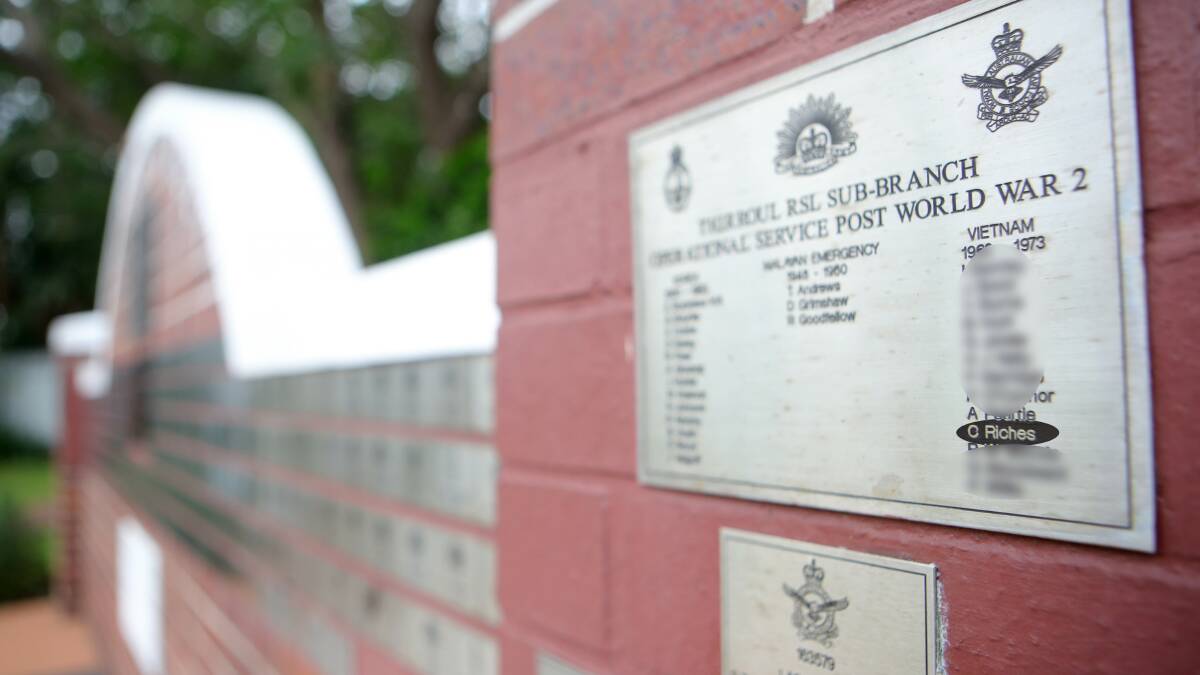 For 30 years, Peter's name was misspelt on Thirroul war memorial. No one would listen
