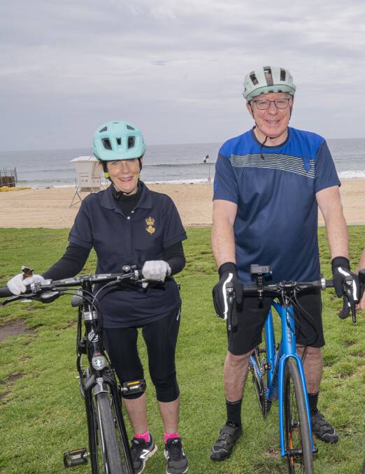CYCLE: Her Excellency Linda Hurley and Governor-General the Honourable David Hurley at the launch of the Wollongong 2022 ambassador program for the UCI Road World cycling Championships. Image supplied.
