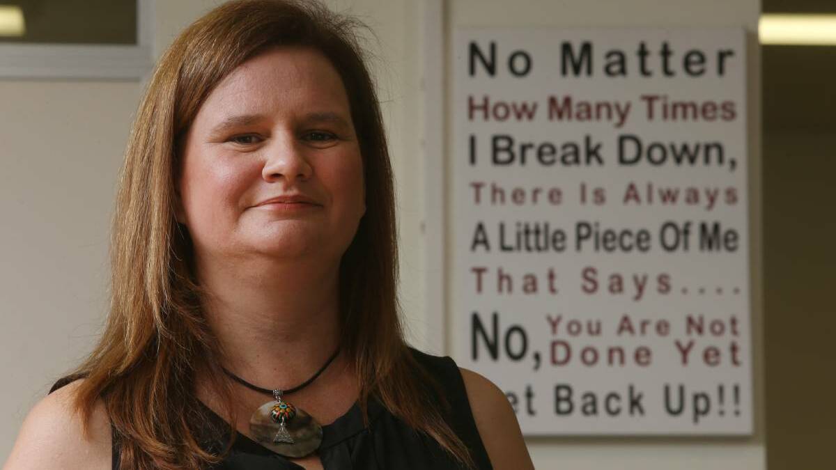 Mandy Booker, manager of the Wollongong Homeless Hub. Picture: Robert Peet.
