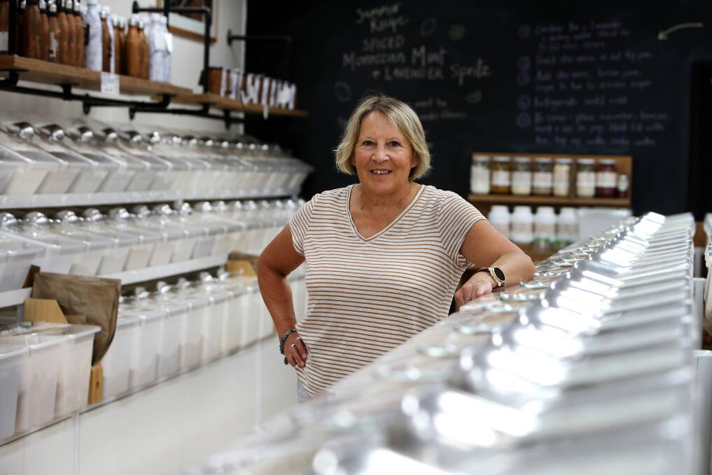 HOPEFUL: Wendy Elliott of The Source Bulk Foods said Wollongong has plenty going for it - but more could be done to support Crown Street Mall retailers. Picture: Sylvia Liber.