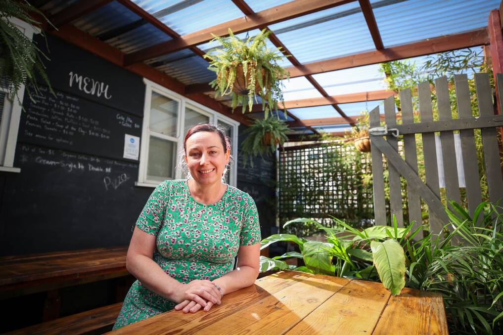 BREATHE AND PIVOT: Suzanne Jones from Essential Aromatherapy in Tarrawanna has kept her small business afloat through COVID-19. Picture: Adam McLean