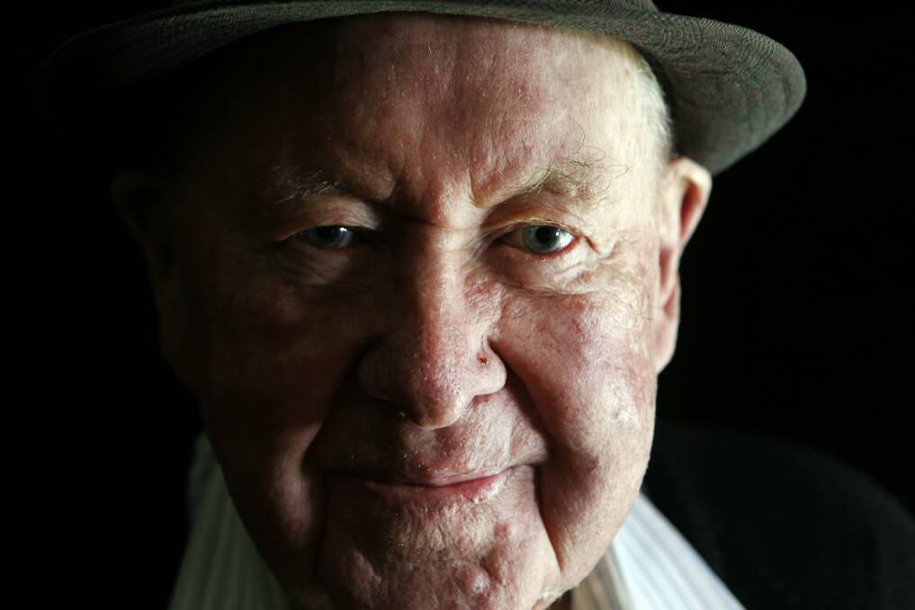VALE: Union stalwart, champion for human rights and Illawarra legend Fred Moore died on Friday, aged 99. Picture: A 2015 portrait of Fred Moore by Sylvia Liber