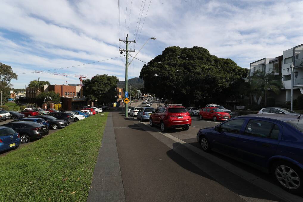 CHANGES: Thirroul's streetscape has changed as it becomes a popular choice for people moving out of Sydney. Picture: Robert Peet.