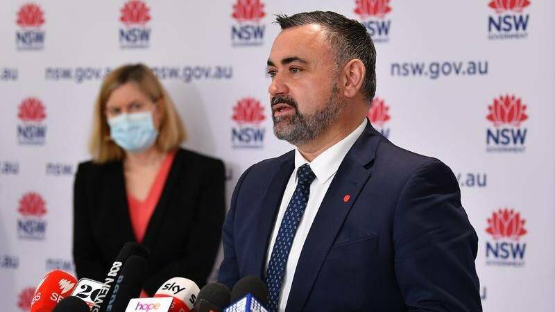 WAY OUT: NSW Deputy Premier John Barilaro says vaccination is key to regional communities' path forward.