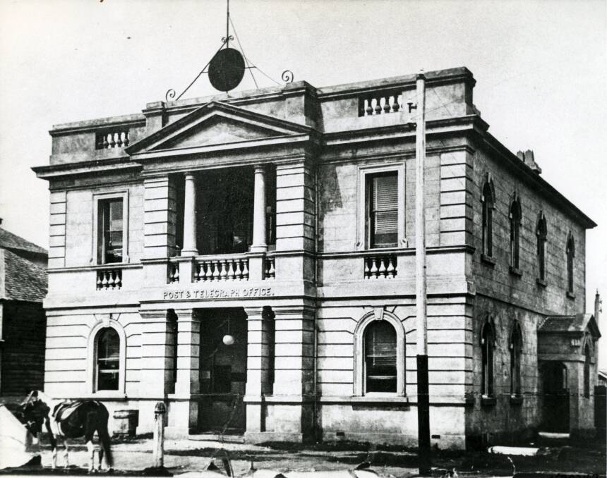 Wollongong Post Office in Market Street, 1883. The building now houses the Illawarra Museum and has been nominated for heritage listing.  Picture: From the collections of WOLLONGONG CITY LIBRARY and ILLAWARRA HISTORICAL SOCIETY