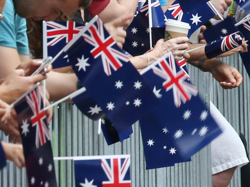 Aldi has joined Woolworths in dropping Australia Day items in a move criticised by the opposition. (David Crosling/AAP PHOTOS)
