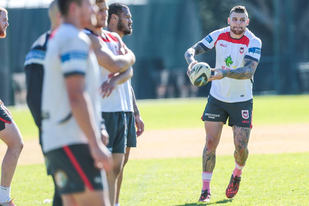 Josh Dugan has made the centre position his own since switching from fullback, surprising many. Picture: ADAM McLEAN